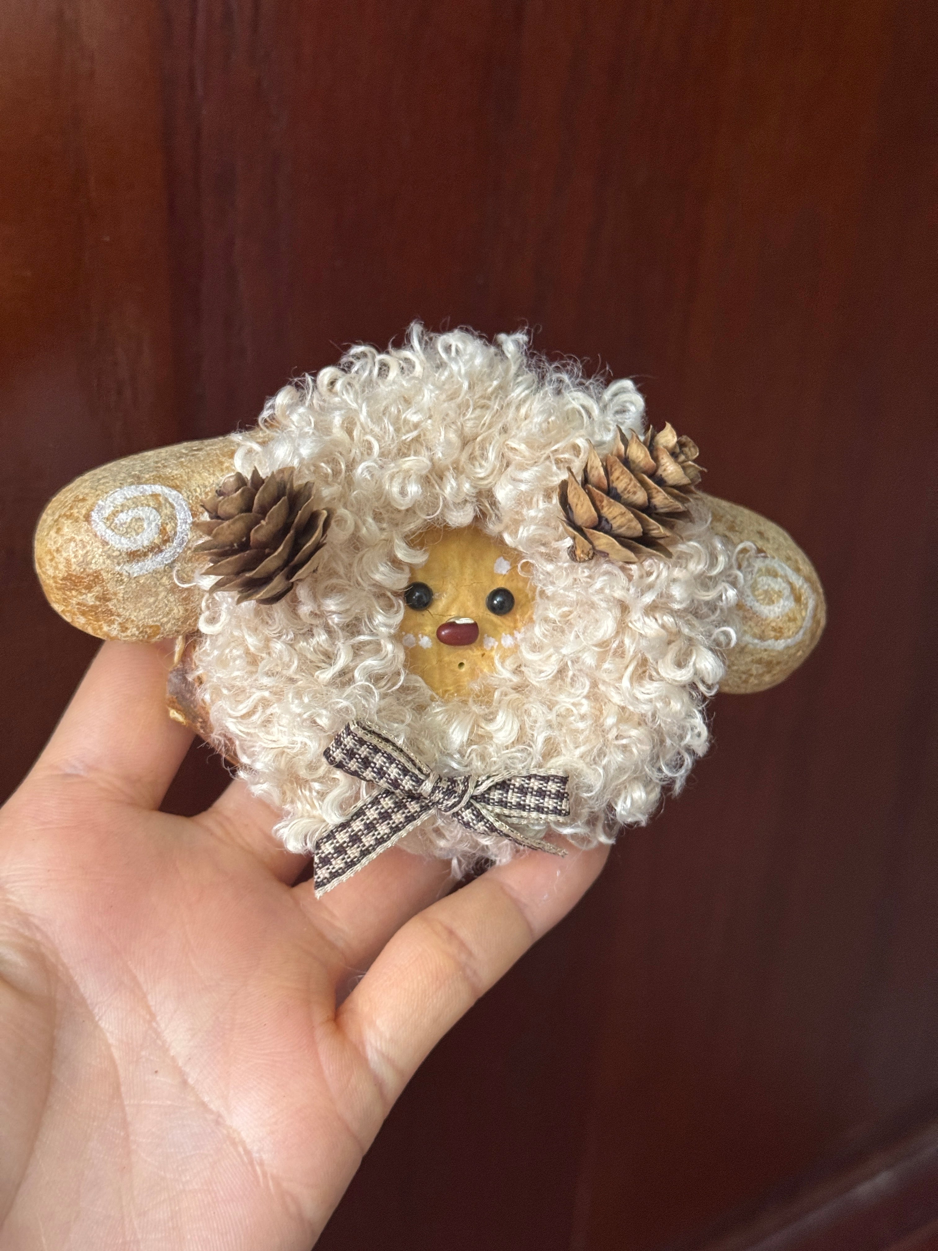 Handmade Entada Bean Pod Ornament