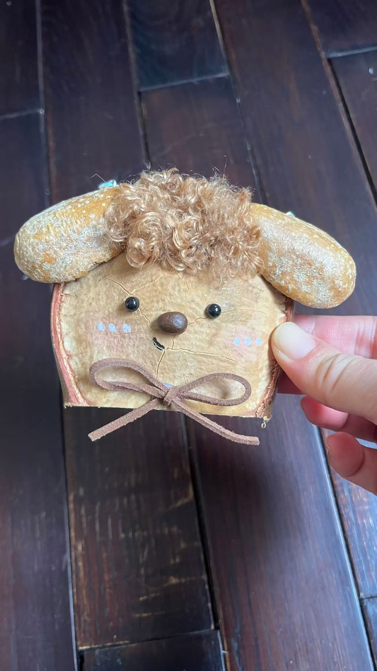 Handmade Entada Bean Pod Ornament